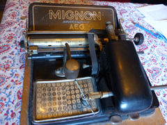 oudeschrijfmachine